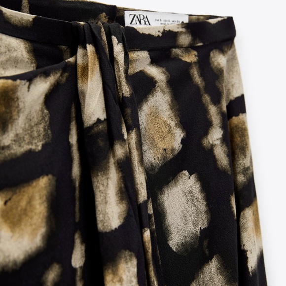 Zara limited edition printed midi skirt - Picture 7 of 7